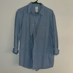 Men’s H&M Blue Button Down Shirt